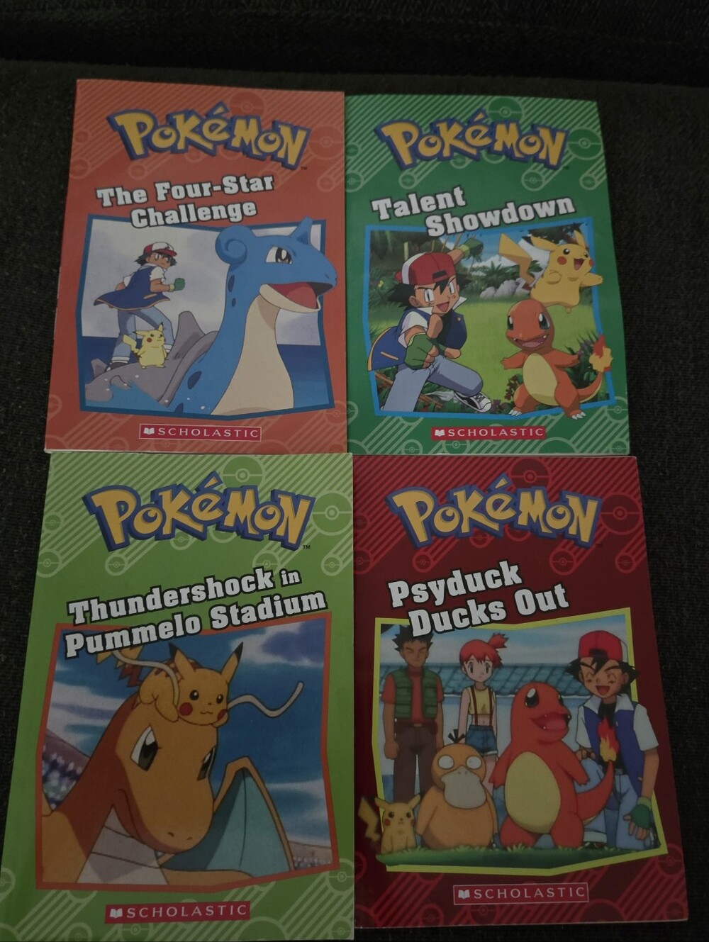 Pokemon Book Lot Of 4